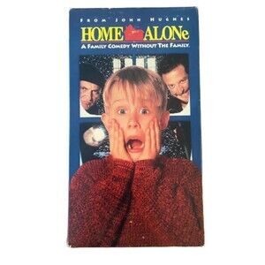 Home Alone VHS 1991, 1997 Release Macaulay Culkin Comedy X-Mas